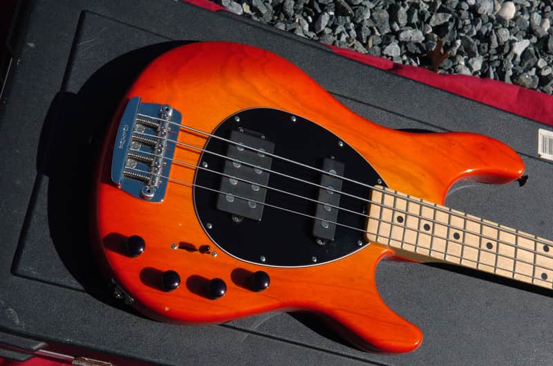 Ernie Ball Music Man Sterling 4 HS 2006 Trans Orange Burst image 1