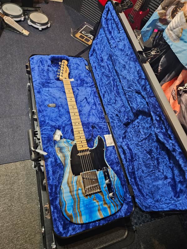 Fender FSR Swirl Telecaster 2013 - Blue Swirl image 1