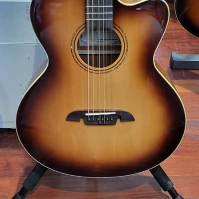 Alvarez ABT60ce 8 String Baritone Artist Cutaway Acoustic Electric Guitar - Shadowburst image 2