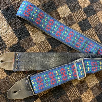 Ace Vintage! Kaleidoscope Blue Keith Richards strap 60’s image 3