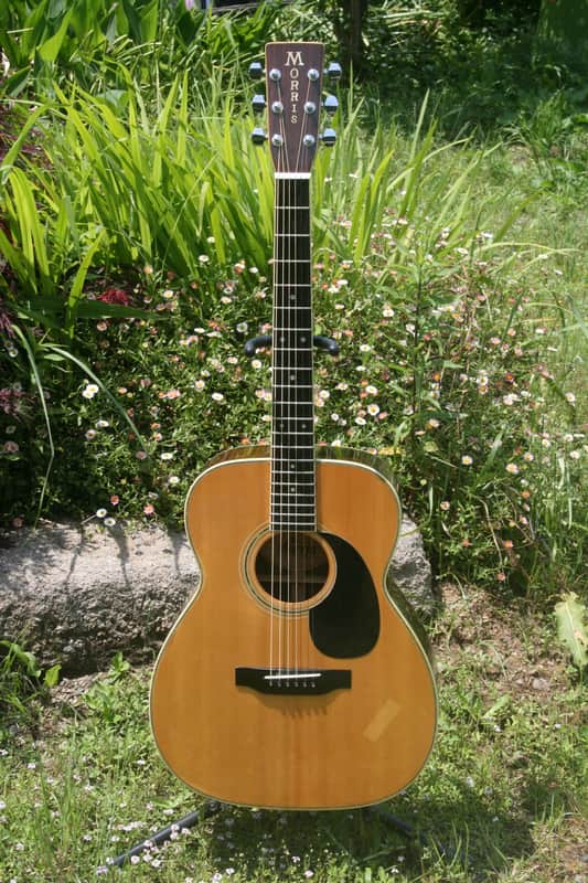 Morris F30 OOO size Guitar MIJ CIRCA1980 - Natural | Reverb