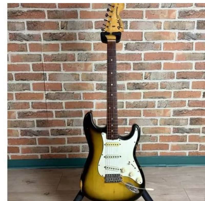 Fender Stratocaster 1969 – Original 3-Tone Sunburst – CBS Era – Player’s Vintage Bild 1