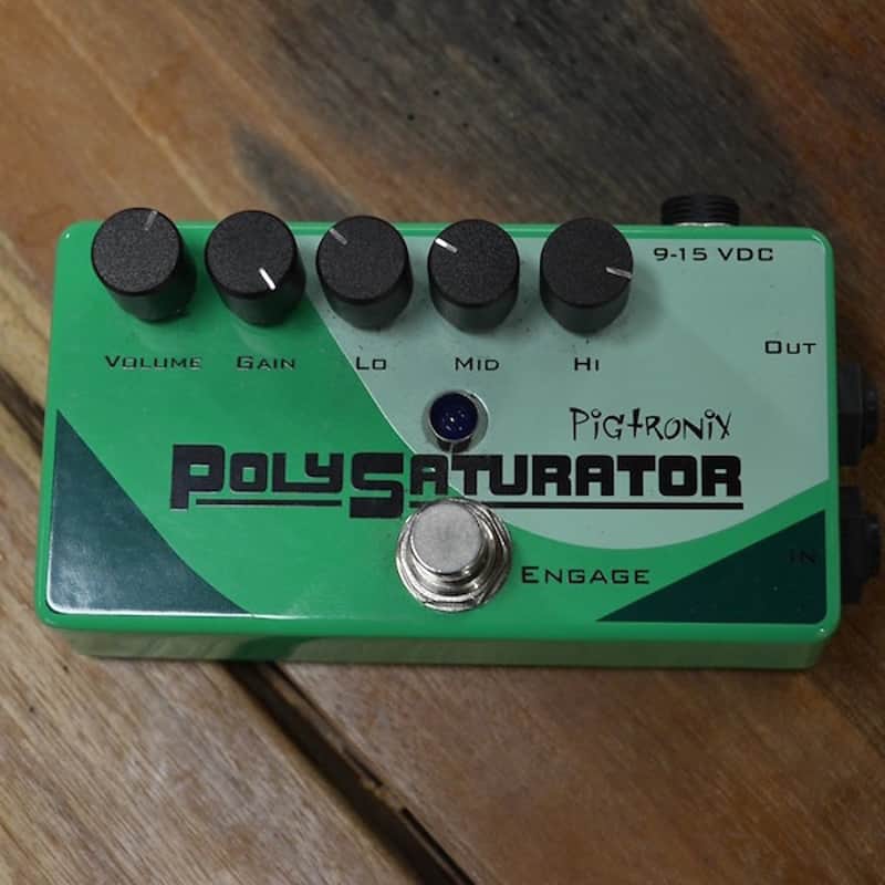 ギター Pigtronix PolySaturator Distortion Pigtronix Polysaturator Review - Premier Guitar