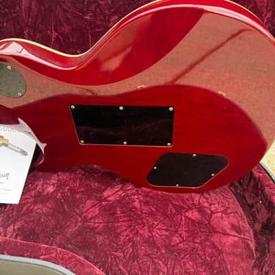 Gibson Custom Shop Les Paul Axcess Standard with Floyd Rose 2008 - Iced Tea Flame image 3