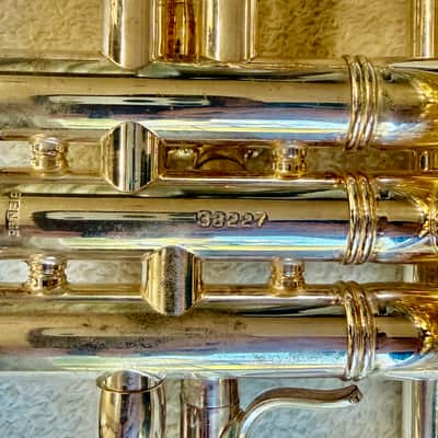 Vintage Los Angeles–made Benge Bd Resno-Tempered Bell 3 Silver Trumpet image 2
