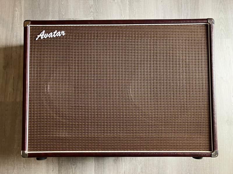 Avatar G212 Traditional Guitar Cab - Oxblood image 1