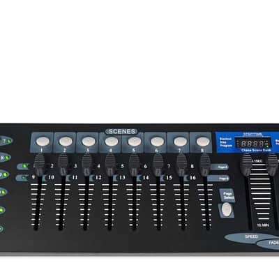Rockville ROCKWEDGE PACKAGE BLACK 6) Battery Lights+Case+Wireless DMX Controller image 15