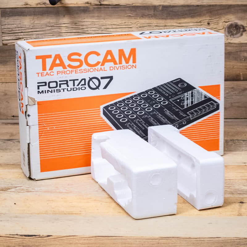 Tascam Original Box (with foam) for Porta 07 Portastudio Recorder UTASP07-BX image 1