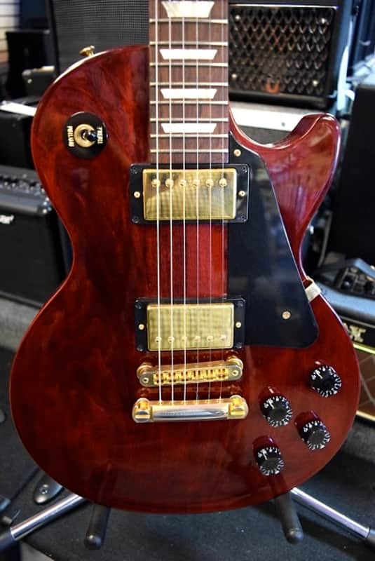 Gibson Les Paul Studio 2009 Wine Red w/case Plek image 1