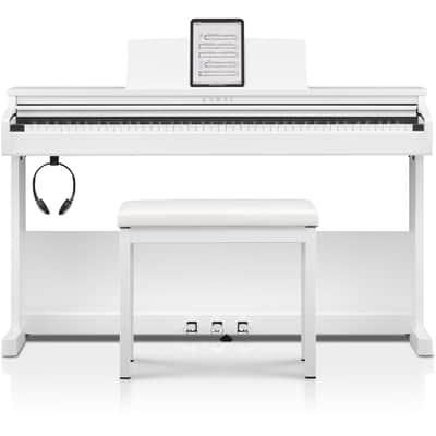 Kawai CX102 Digital Piano with Bench - White image 8
