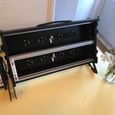 MDR Modular S-Petersburg Eurorack Modular Case 6U + 6U 104 hp with KOMA STROM power x2 2018 image 5