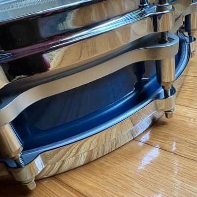 (Video) Pearl M-9114P 14x3.5" Maple Free Floating Snare Drum 1990s image 8