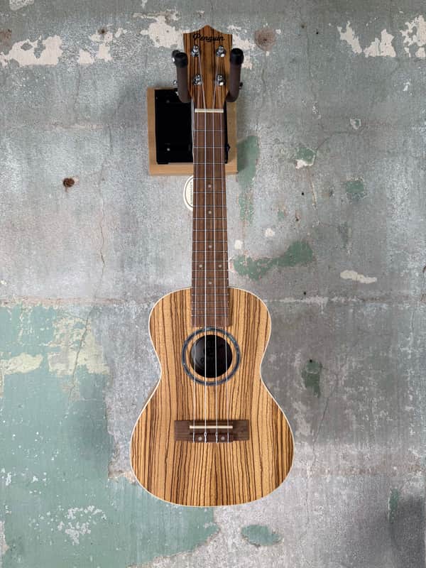 Penguin PGUK330C Zebrawood Concert Ukulele image 1