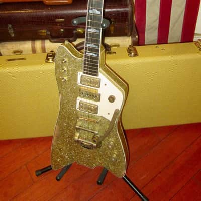2024 Gretsch USA Custom Shop G6199-BB Billy Bo Master Build Gold Sparkle image 2