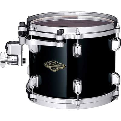 Tama WBST8A-PBK Starclassic Walnut/Birch Lacquer Rack Tom 8 - Piano Black image 4