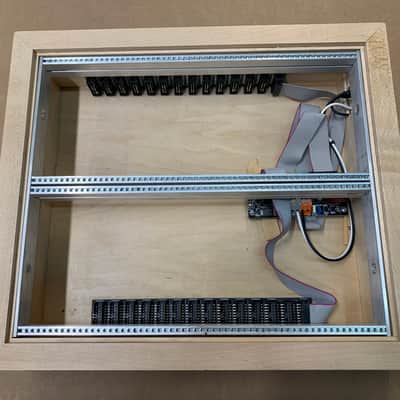 DIY Eurorack Case 60hp 6u 2021 - Maple image 1