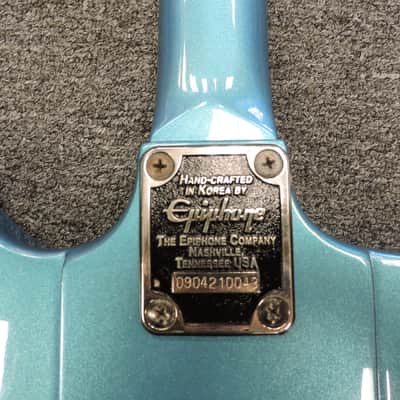 Epiphone Thunderbird Custom Blue image 6