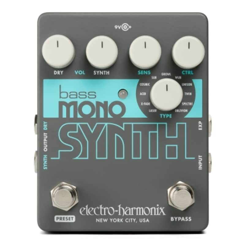 Electro-Harmonix Bass Mono Synth, Synth Pedal for Bass image 1