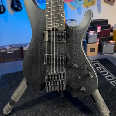 Ibanez Iron Label QX527PB 7-string Electric Guitar - Weathered Black, 764 image 4