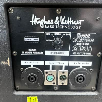 Hughes & Kettner 215H Bass Custom Series Speaker Cabinet image 8