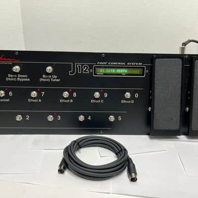 JOHNSON MILLENNIUM MILLENIUM J 12 J12 MIDI MULTI EFFECT FOOT AMP CONTROL Controller PEDAL Stereo One Fifty JM 150 JM250 250 JM150 Amp Amplifier also works with Digitech 2112 2101 Valve FX 00011191 Oct 02 image 3