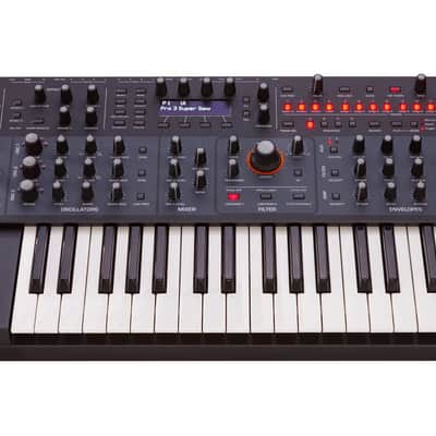 Sequential Pro 3 37-Key 3-Voice Monophonic / Paraphonic Synthesizer 2020 - Present - Black image 1