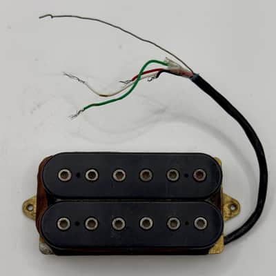 DiMarzio DP151 PAF Pro Humbucker Pickup Standard Spaced 1990s - Black image 1
