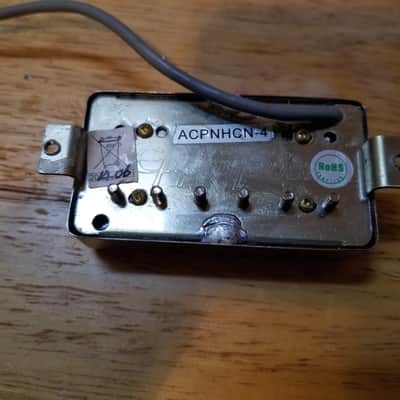Epiphone  Alnico Classic PRO P.A.F. Humbucker Set Alnico V Nickel Silver Covers 4 Conductor Lead image 6