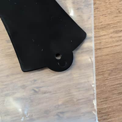 Guild Truss Rod Cover With Original Screws Vintage 1970s Black image 6