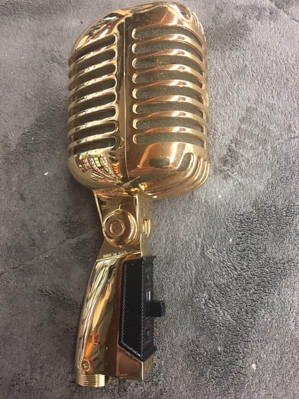Shure 55SWG Late 60's Gold 55 in original box NOS 55S | Reverb