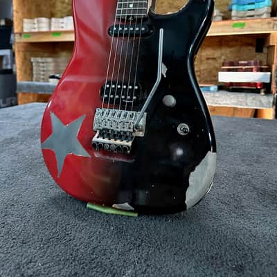 Valkenburg USA Jeff Duncan “Scarlet” Artist Series Electric Guitar – Red/Black Factory Relic – Custom Shop Level image 4