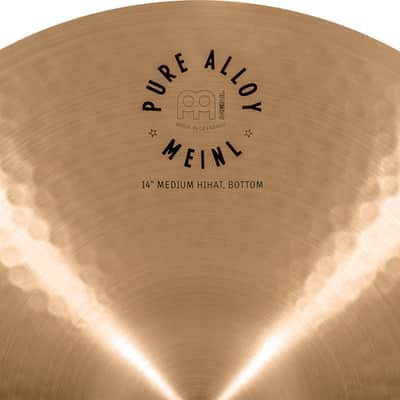 Meinl Cymbals PA14MH Pure Alloy Medium Hihat - 14" image 3