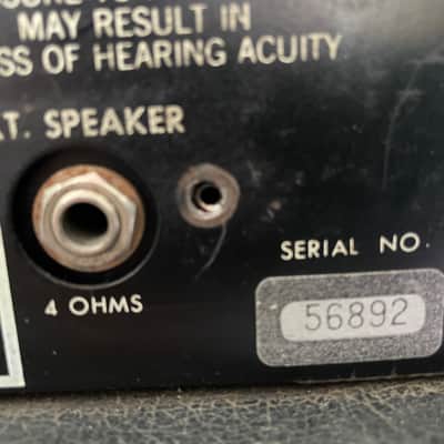 Ampeg SVT "Black Line" 300-Watt Bass Amp Head 1972 - 1975 - Black image 20