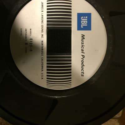 JBL E120-8 Vintage Guitar Speaker image 1