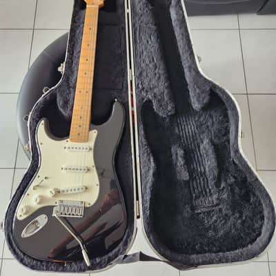 Fender Standard 1998  black GAUCHER LEFT HANDED image 10