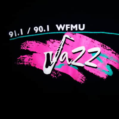wfmu fm radio 91.1 jazz new jersey usa 25" s woman tee - jazz indie rock punk blues folk avant garde image 1