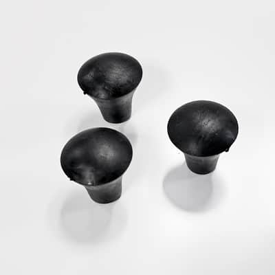 Replacement Floor Tom Drum Leg Rubber Feet X3 Pack image 3