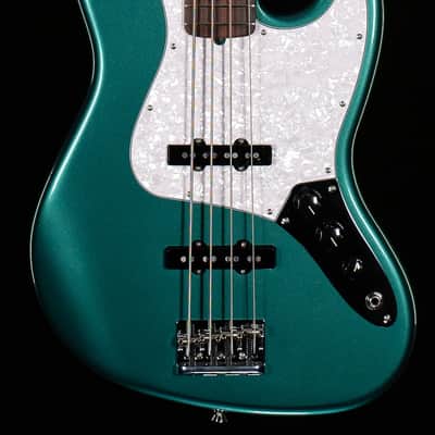 Fender Adam Clayton Jazz Bass, Rosewood Fingerboard, Sherwood Green Metallic (158) image 3