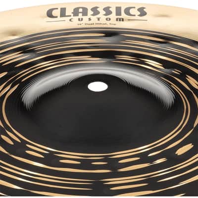 Meinl Classics Custom Dual Series Hi Hat Cymbal 14 image 5