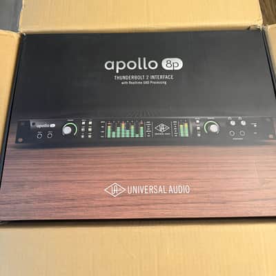 Universal Audio Apollo 8p QUAD Thunderbolt 2 Audio Interface 2010s - Black image 2