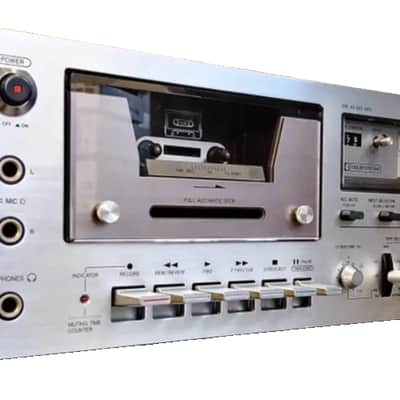 AIWA AD-6350 Rare Vintage Cassette Deck Japan 1978s Serviced Warranty image 1