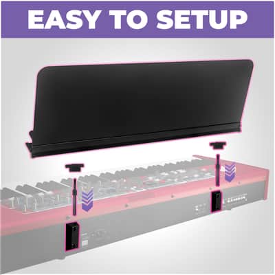 Liquid Stands Sheet Music Stand for Nord Keyboard - Fits All Nord Grand Stages 76/88, Electros C1/C2/C2D Piano Sheet Music Stand image 4