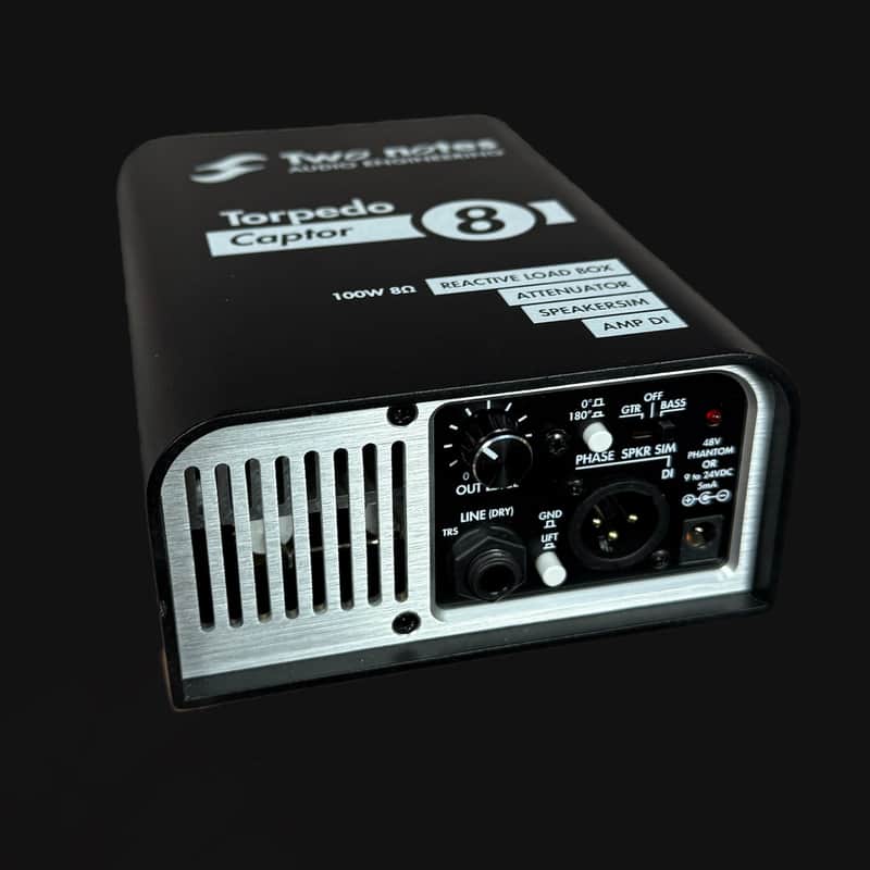 Two Notes Torpedo Captor 8 OHM Compact Loadbox and Amp Di image 1