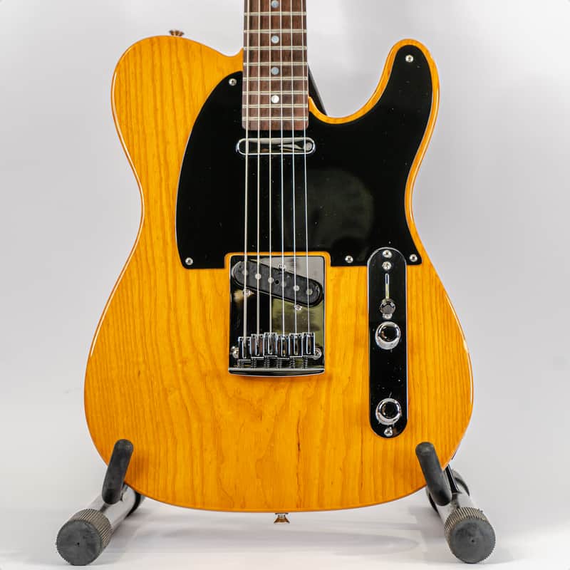 Warmoth Rosewood Neck Parts Telecaster w/ Butterscotch Ash Body, Tweed Fender HSC image 1