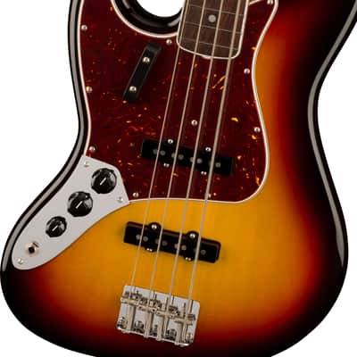 FENDER - American Vintage II 1966 Jazz Bass Left-Hand  Rosewood Fingerboard  3-Color Sunburst - 0190180800 image 3