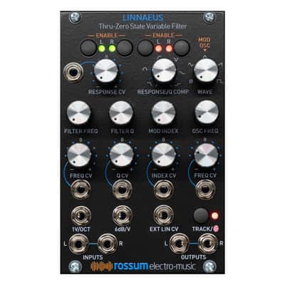 Rossum Electro-Music Linnaeus Thru-Zero State Variable Filter - Black image 1