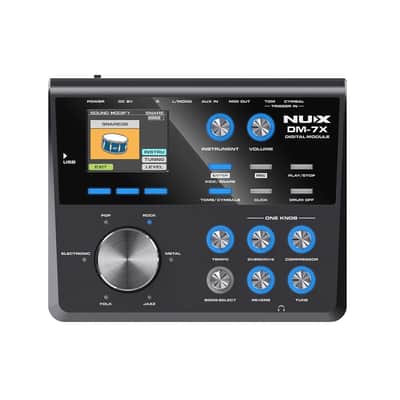 NUX DM-7X Professional Digital Drum Set with All Mesh Heads image 6