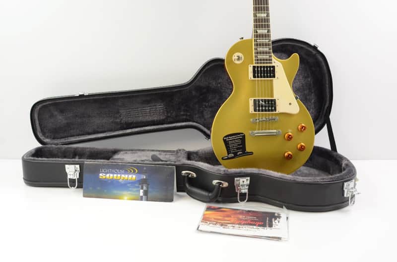 2008 Epiphone SLASH Signature Les Paul Gold Top Electric Guitar w/ OHSC image 1