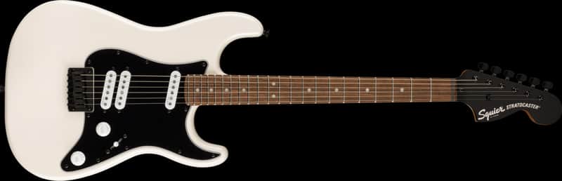 Squier Contemporary Stratocaster Special HT - Black Pickguard - Pearl White image 1
