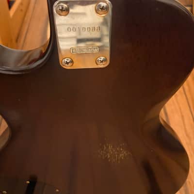 Hondo ll Singlecut Vintage 1980 - Walnut w/ hard case image 8
